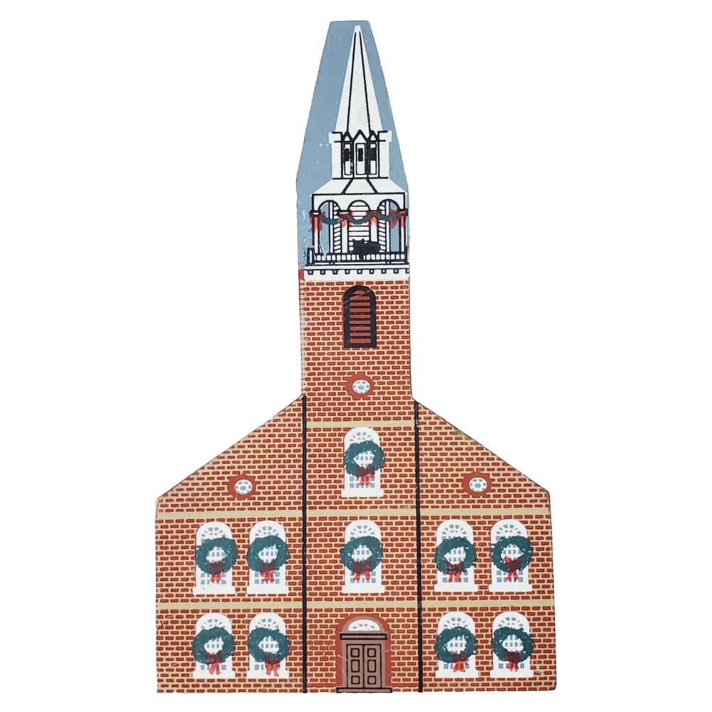 The Cat's Meow! VNTG 1988 New England Christmas Series Old South Meeting House